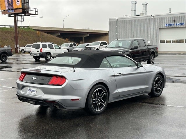 Used 2021 Ford Mustang EcoBoost Premium with VIN 1FATP8UH5M5130247 for sale in Owatonna, Minnesota