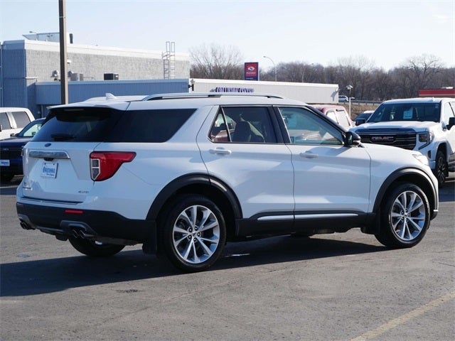 Used 2022 Ford Explorer Platinum with VIN 1FM5K8HC1NGB91483 for sale in Owatonna, Minnesota