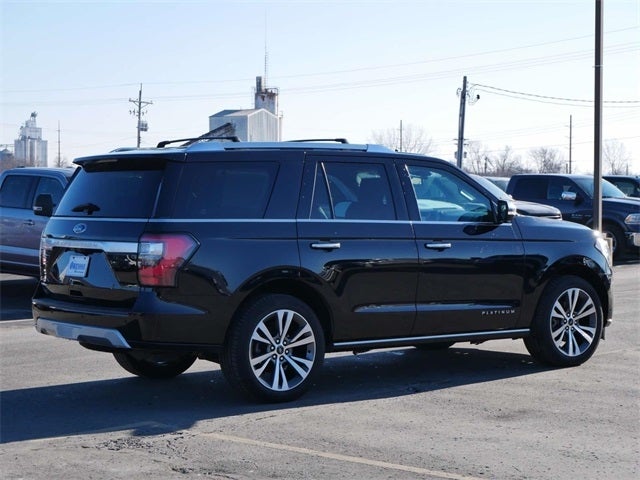 Used 2021 Ford Expedition Platinum with VIN 1FMJU1MT2MEA88492 for sale in Owatonna, Minnesota