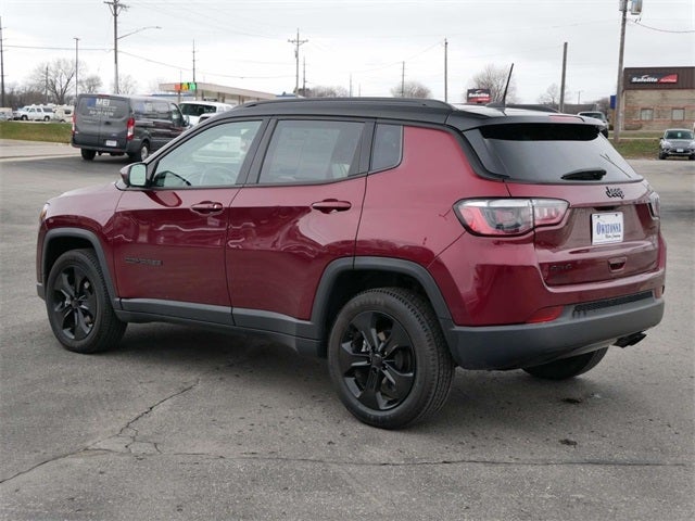 Used 2021 Jeep Compass Altitude with VIN 3C4NJDBB5MT555558 for sale in Owatonna, Minnesota