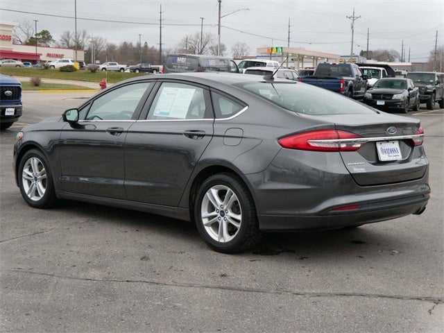 Used 2018 Ford Fusion SE with VIN 3FA6P0H70JR110125 for sale in Owatonna, Minnesota