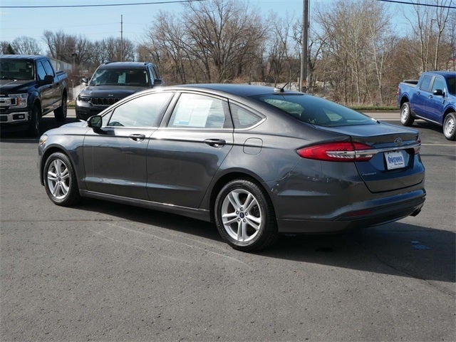 Used 2018 Ford Fusion SE with VIN 3FA6P0H70JR186816 for sale in Owatonna, Minnesota